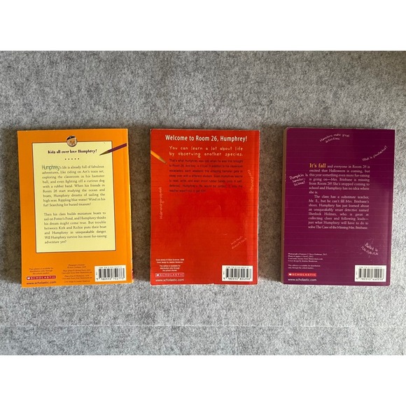 Lot of 3 World According to Humphrey Books by Betty Birney - Middle Grade Reader - Picture 2 of 2